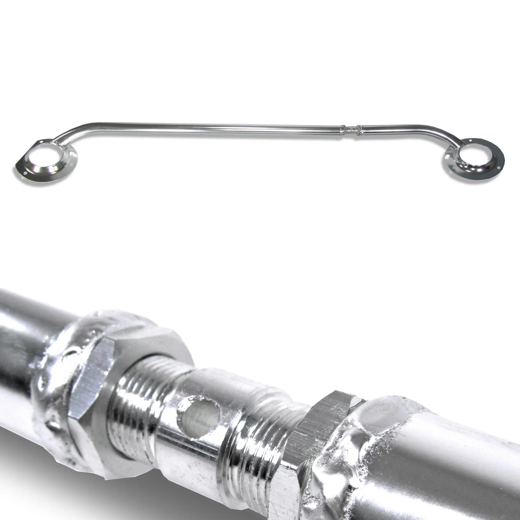 Aluminium Domstrebe verstellbar passend für A3 8L, VW Golf 4 und Skoda Octavia 1U Bj. 00-04