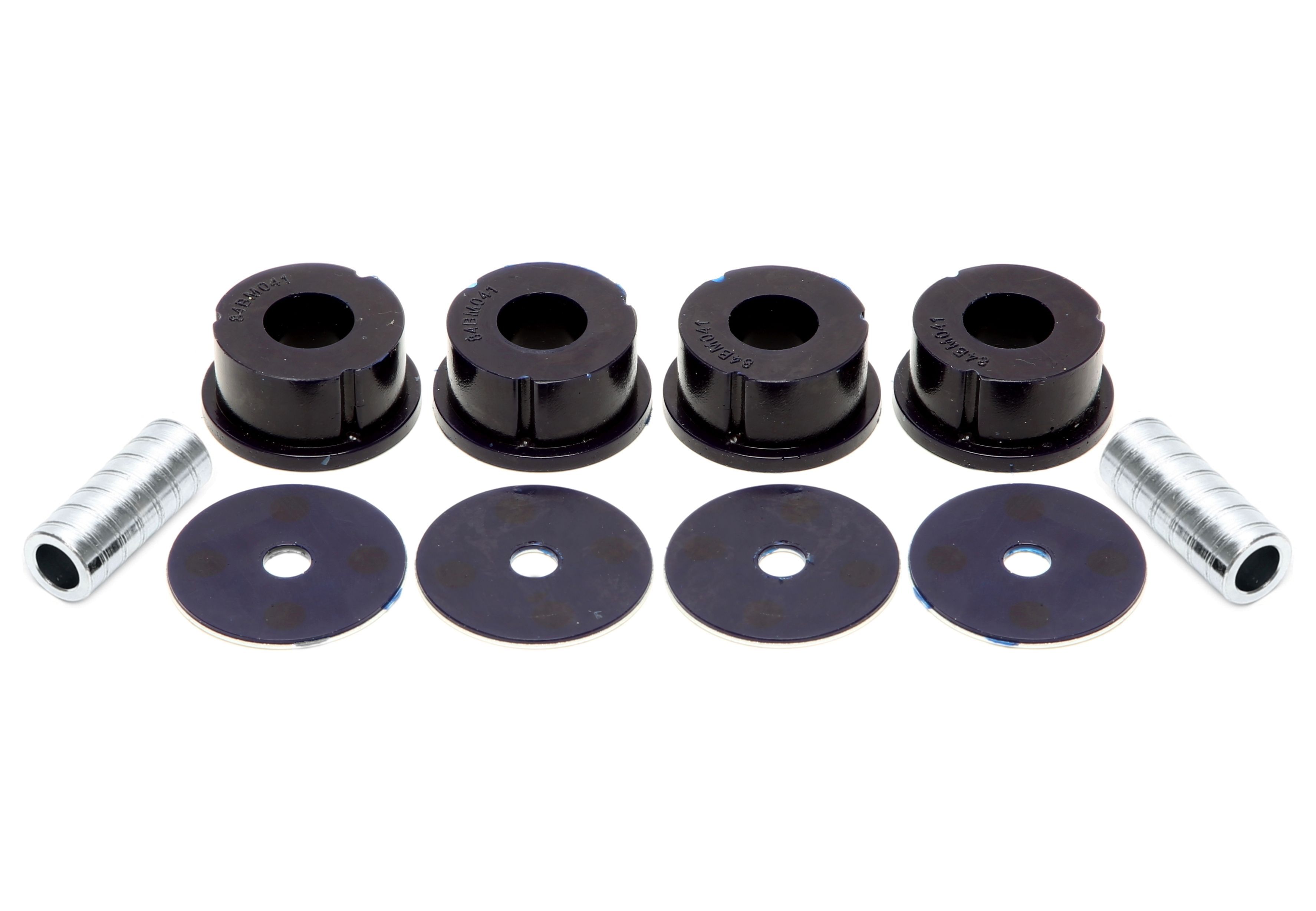 TA Technix PU-Buchsen beidseitig im Hinterachsträger vorne mittig passend für BMW 1er Serie / 3er Serie / X1 Serie