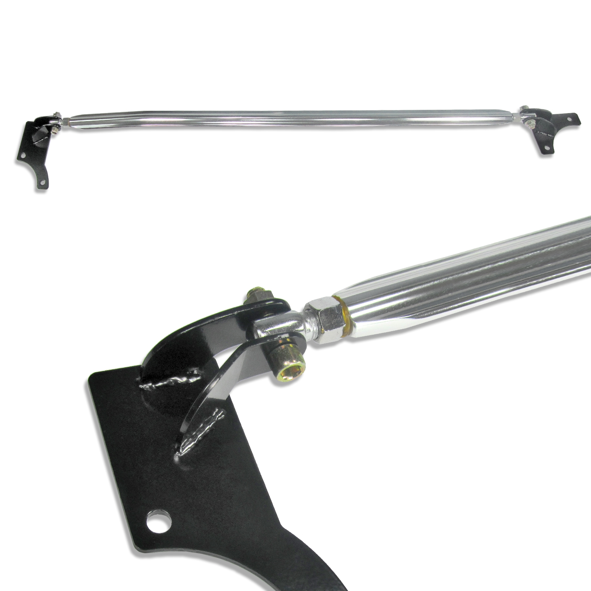 Aluminium Domstrebe verstellbar passend für VW Golf 4 und Bora (nicht für 4-Motion)