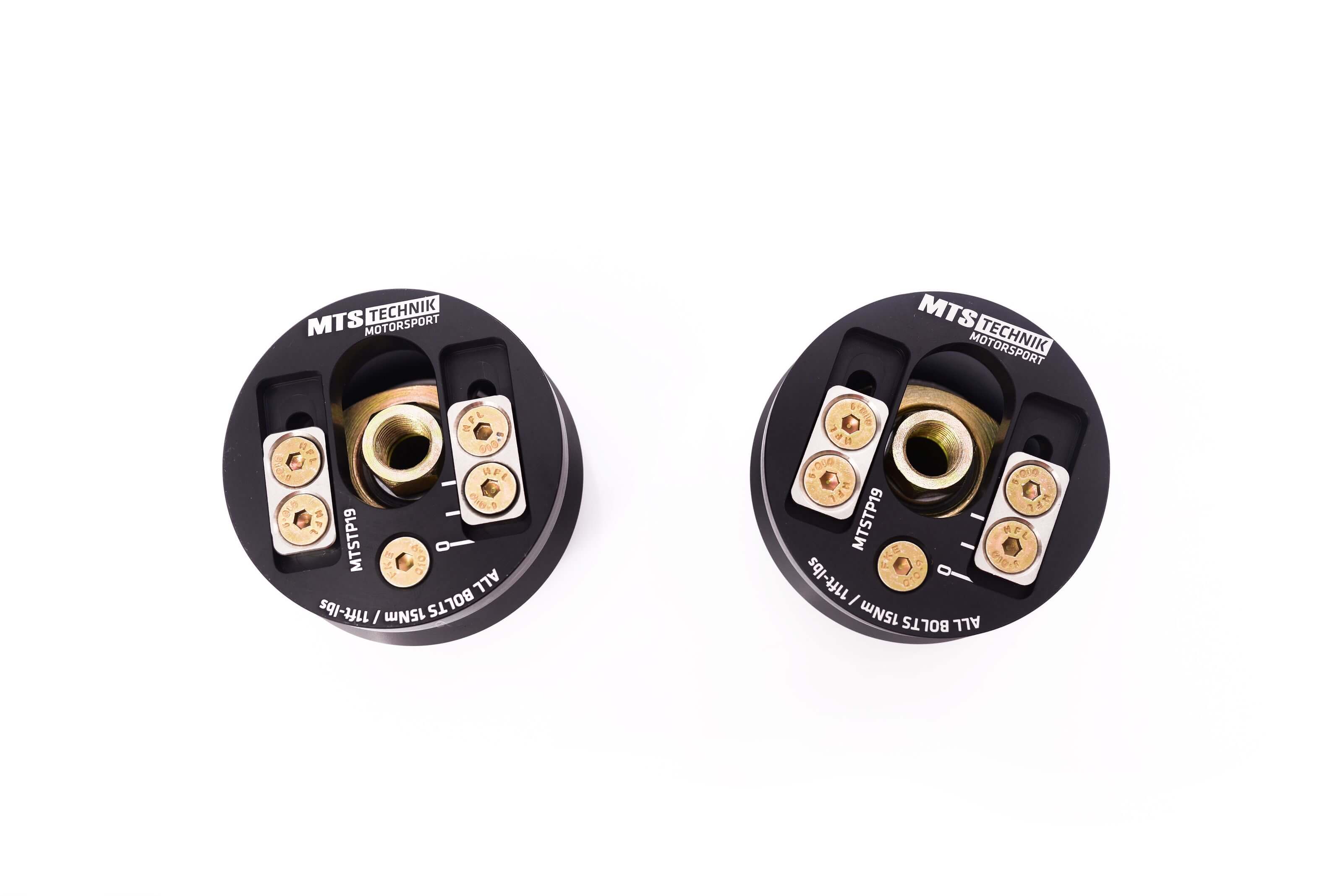 MTS Einstellbare Camber / Caster Sturzplatten (VA) / Audi A1 (8X)