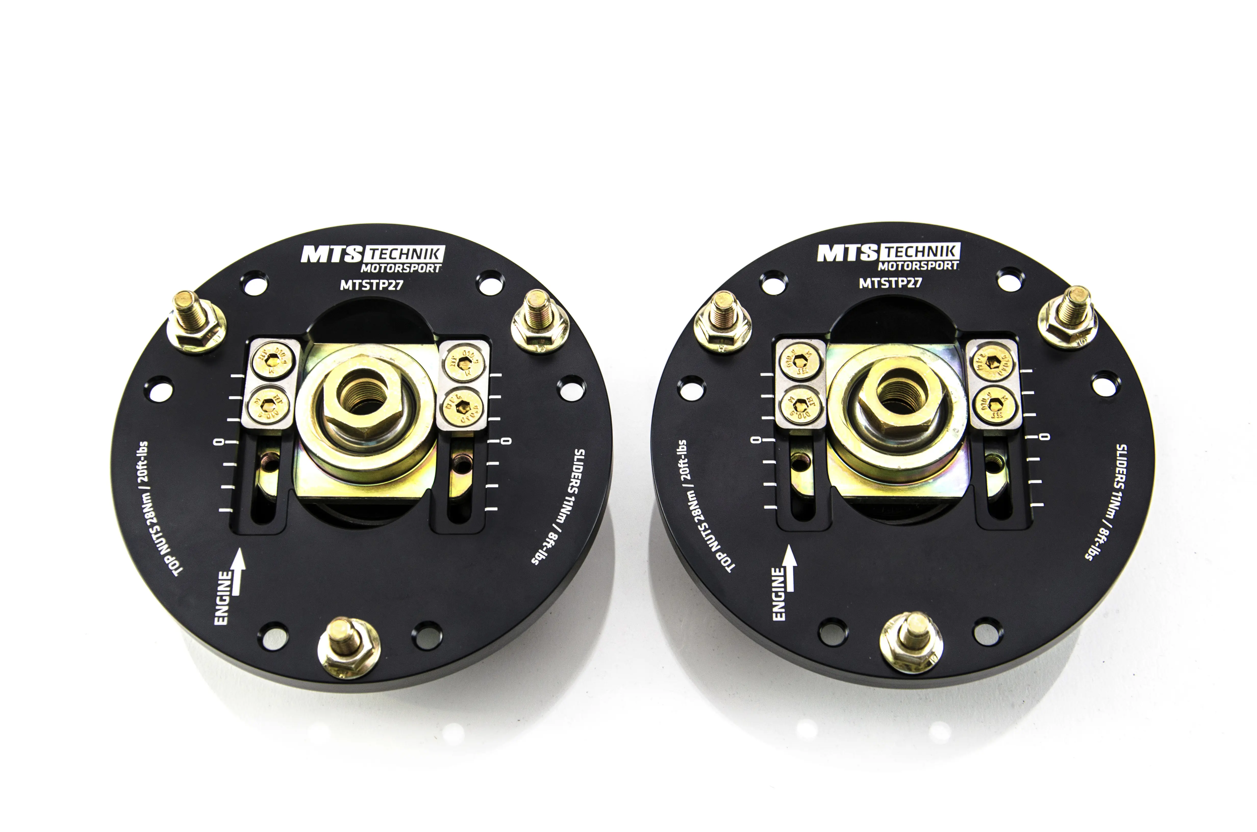 MTS Einstellbare Camber / Caster Sturzplatten (VA) / Audi A3 (8V)