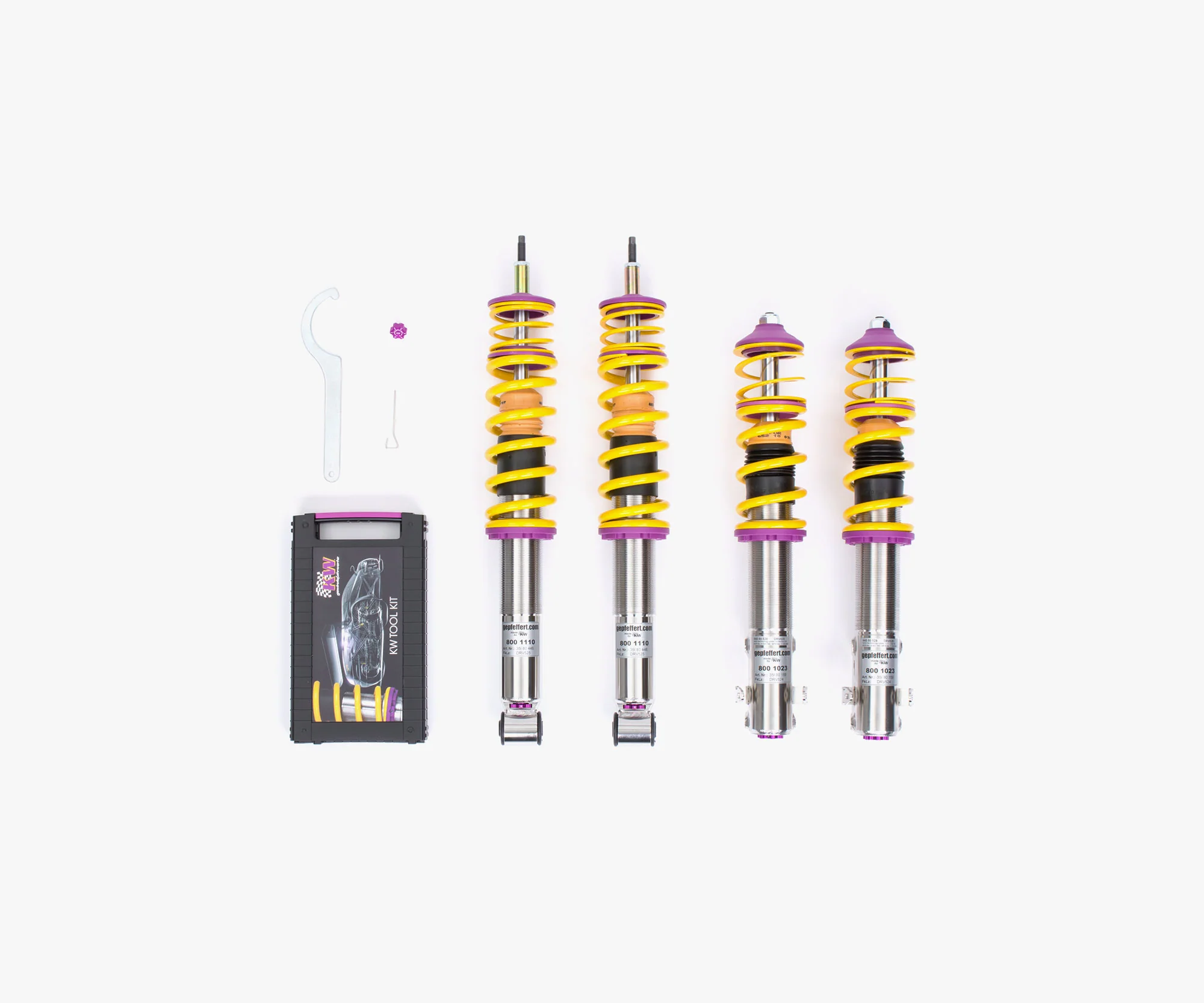 gepfeffert Gewindefahrwerk V3 VW Golf II / III / Corrado / Jetta II/Vento