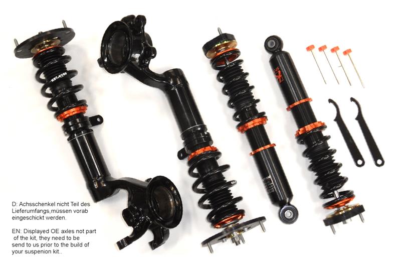 K-Sport BMW 3er E30 4x4 iX Allrad (3/1, 3/R) Gewindefahrwerk Street mit Federbein hinten