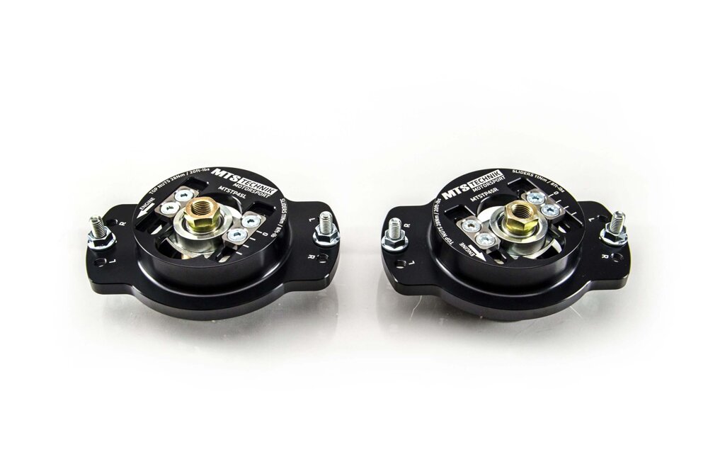 MTS Einstellbare Camber / Caster Sturzplatten (VA) / Audi 80 (B1)