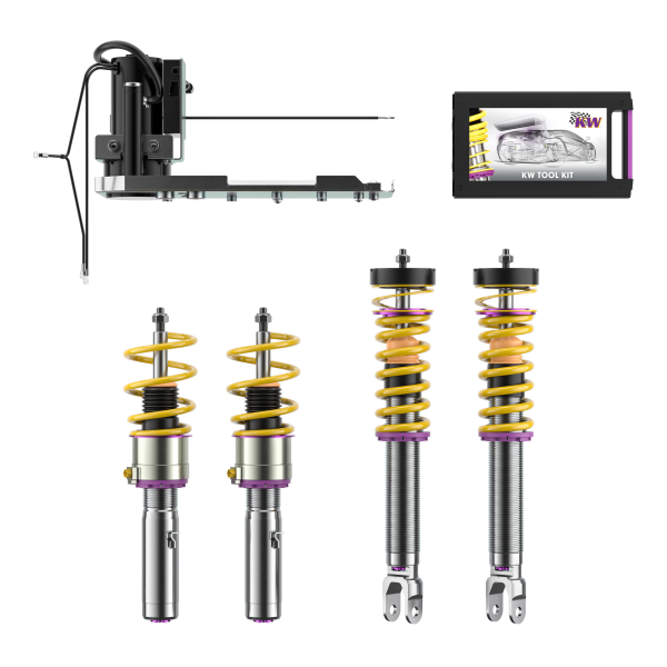 KW-Suspension Gewindefahrwerk V5 m. HLS 2 Hydraulik Liftsystem (inkl. Stilllegung f. elektr. D?fer)