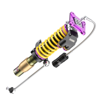 KW-Suspension Gewindefahrwerk V5 Clubsport inkl. Stützlager (inkl. Stilllegung f. elektr. Dämpfer)