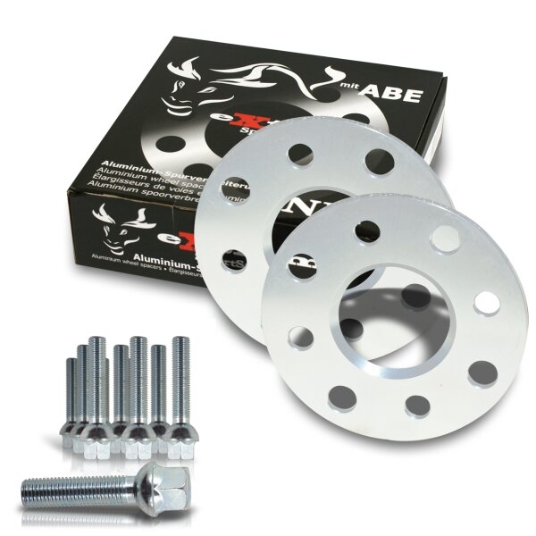 Spurverbreiterung Set 10mm inkl. Radschrauben passend für VW Lupo (6ES,6X,6E)