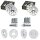 Spurverbreiterung Set 20mm inkl. Radschrauben passend für Skoda Fabia (5J)