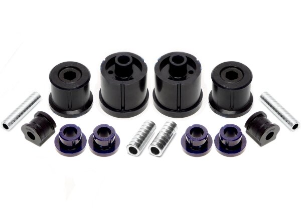 TA Technix PU-Buchsen Kit Vorder- /Hinterachse 14-teilig passend für Seat / Skoda / VW Ibiza III / Cordoba / Fabia / Roomster / Fox / 9N / Polo Stufenheck