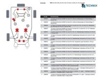 TA Technix PU-Buchsen Längslenker - Lager Hinterachse passend für BMW 3er Serie / X3 / Z4 / Z4 Coupe