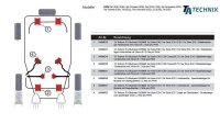 TA Technix PU-Buchsen Lager am Vorderachs - Querlenker innen / hinten passend für BMW 5er Serie / 6er Serie / 7er Serie / 8er Serie / X3 / X5